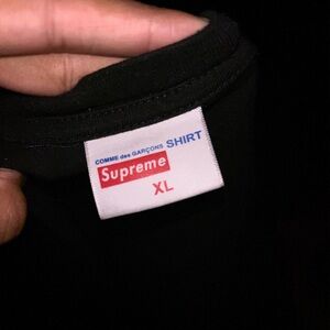 Comme des Garcons Black Long Sleeve Shirt